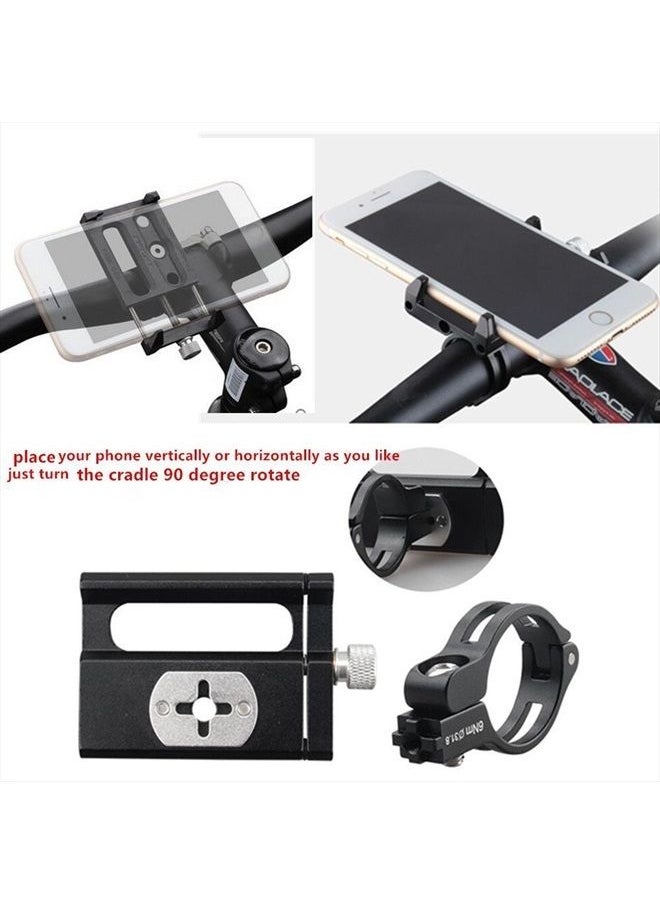 Bicycle & Motorcycle Phone Mount, Aluminum Alloy Universal Bike Handlebar Phone Mount Holder Adjustable Compatible with iPhone X XR Xs 7s 8 Plus,Compatible with SamsungS9/S8/Note5/4 (Black) - pzsku/ZB67254FC6DEF44DFDC1AZ/45/_/1686477715/62ac2833-5ccd-4505-aa4c-777ee46ff25e