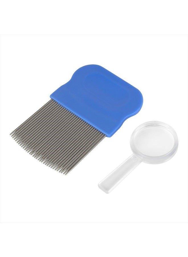 Ezy Dose Kids Lice and Eggs Comb | Hair Care for Baby, Toddler, Adult | Stainless Steel Pin Teeth - Image 1