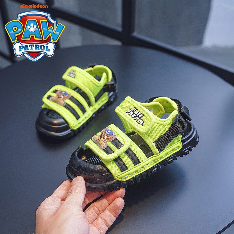 Woking Team Sandals Girls' Sandals Children'S Soft-Soled Sneaker Beach Shoes Summer Breathable Baby'S Baotou Sandals - Image 4