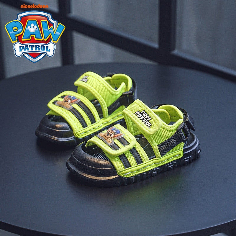 Woking Team Sandals Girls' Sandals Children'S Soft-Soled Sneaker Beach Shoes Summer Breathable Baby'S Baotou Sandals - Image 5
