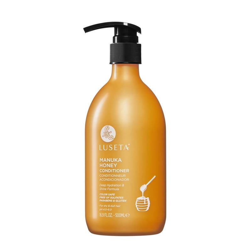 L LUSETA Luseta Manuka Honey Conditioner Set Hydrate & Repair for Dry and Dull Hair Adds Shine & Restore Softness Moisturizing for Damaged Hair 16.9oz - Image 1