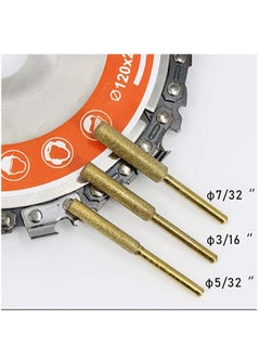 Y&D Titanium Plated Diamond Sharpening Wheels, 3/16 Inch Electric Replacement Stones for Chainsaw Sharpener  - Image 4