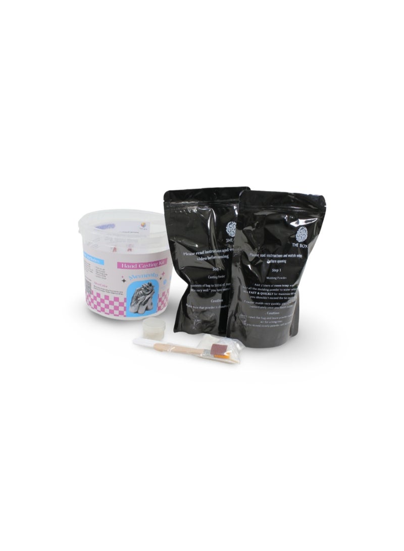 DIY Hand Casting Kit – Silver - Image 2