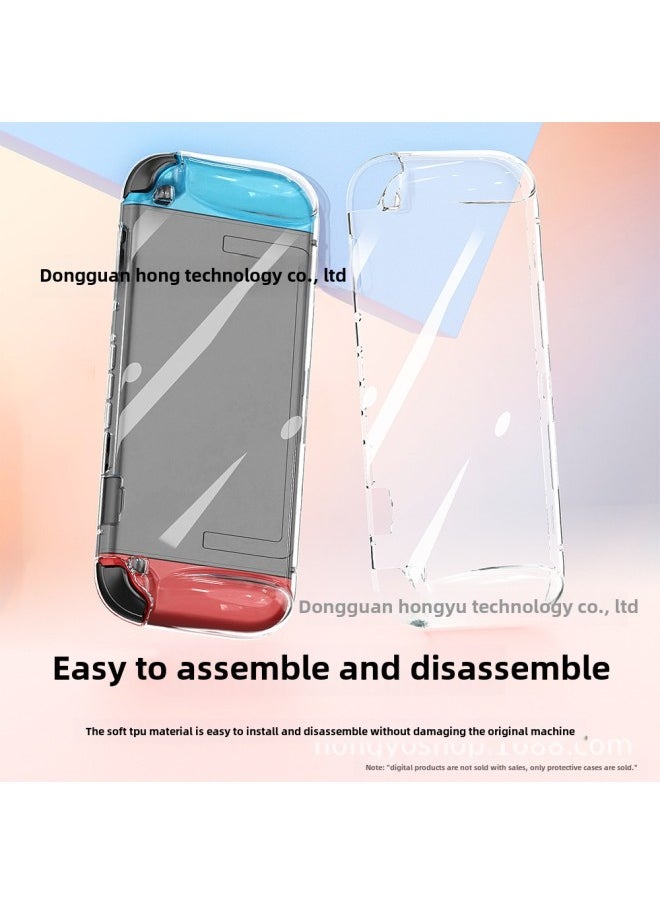 Generic For Switch 2 Protective Case Nintendo Game Console Switch 2 All-inclusive Transparent Anti-drop Protective Case-Model:Transparent-switch2 Protective Case  - Image 4