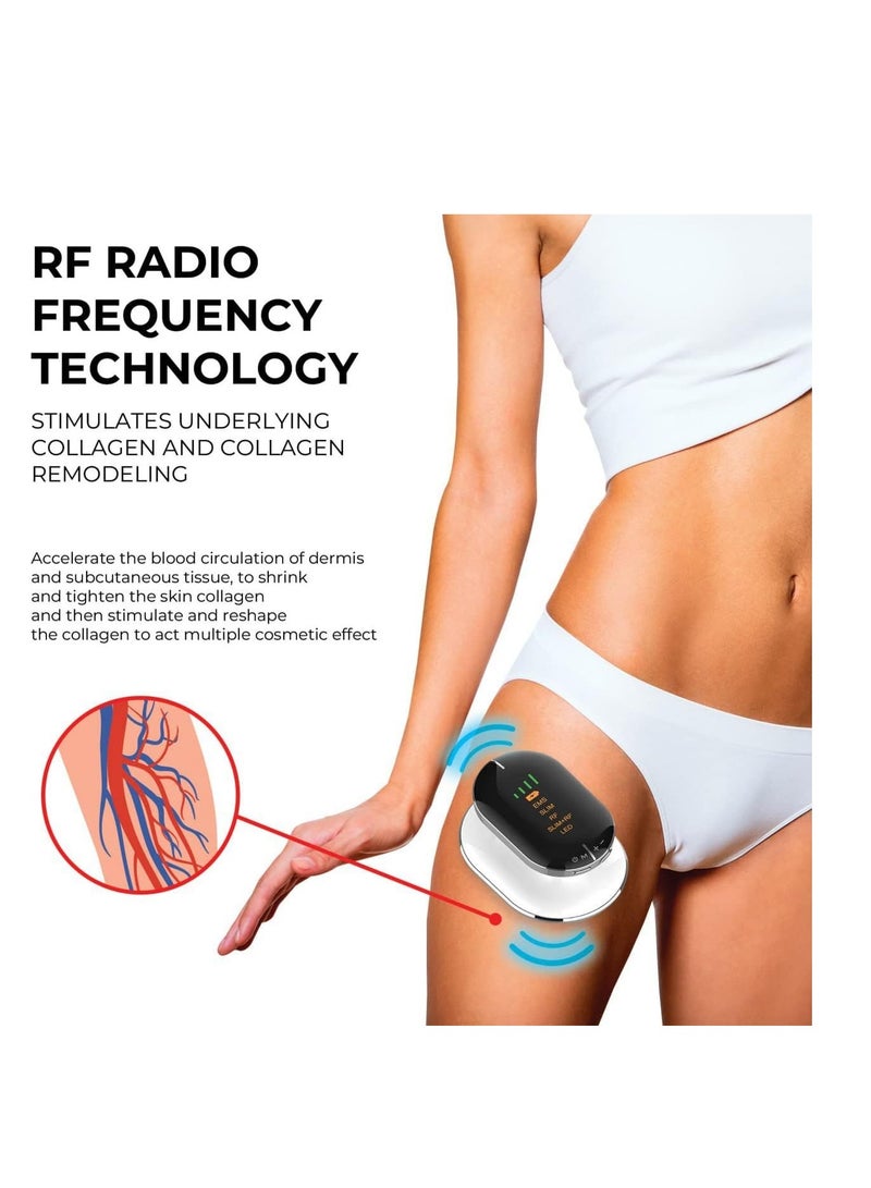 SYOSI Cellulite Massager Remover, Upgraded Body Sculpting Machine, Сordless Electric Body Massage for Belly, Waist, Arm, Leg, for Women, 1 Pcs, Black - Image 3