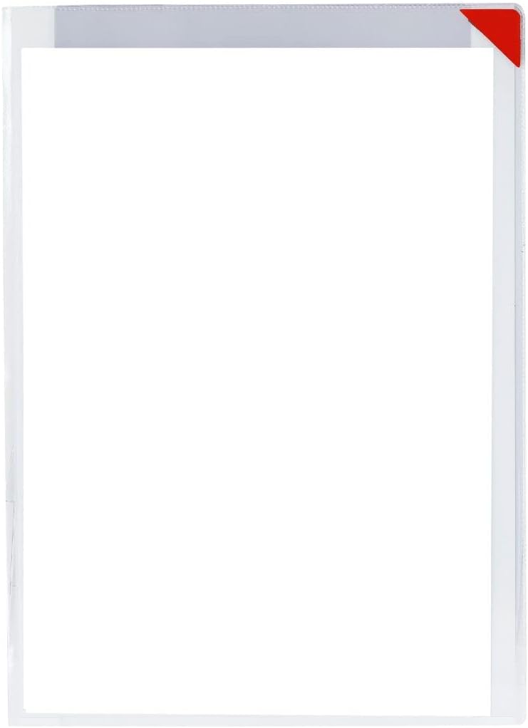 TARIFOLD SubZero Signage Pockets Easy Click Magnetic Corner Closure Permanent Adhesive 9 inches x 12 inches 10PK - Image 1