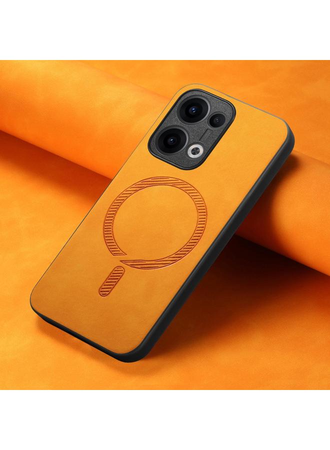 اس-توب جراب خلفي مغناطيسي من البولي يوريثان لهاتف OPPO Reno13 5G Retro Magsafe - Image 4