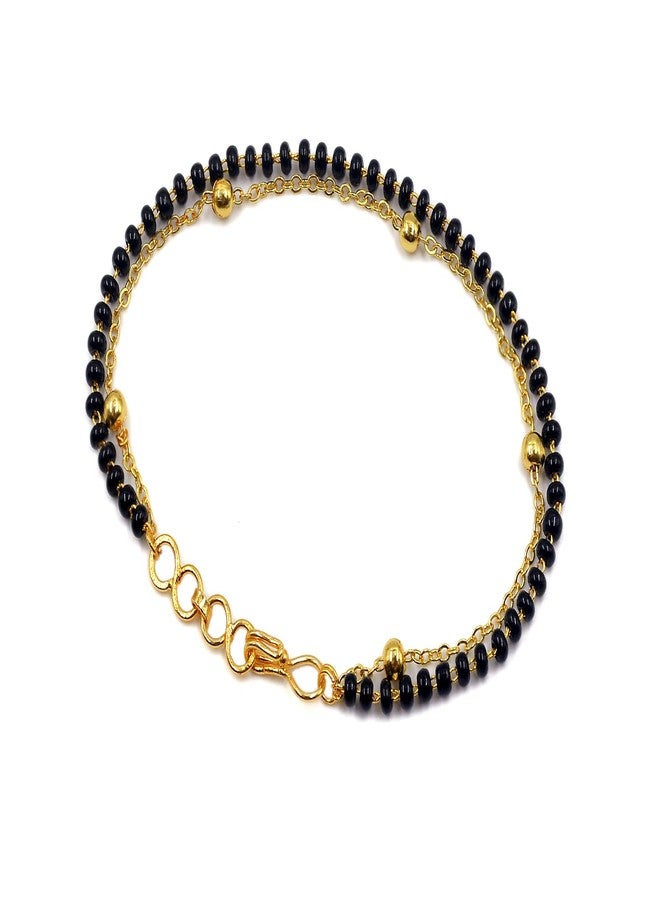 JHB Brass Bracelet for Women (Golden) - Image 3