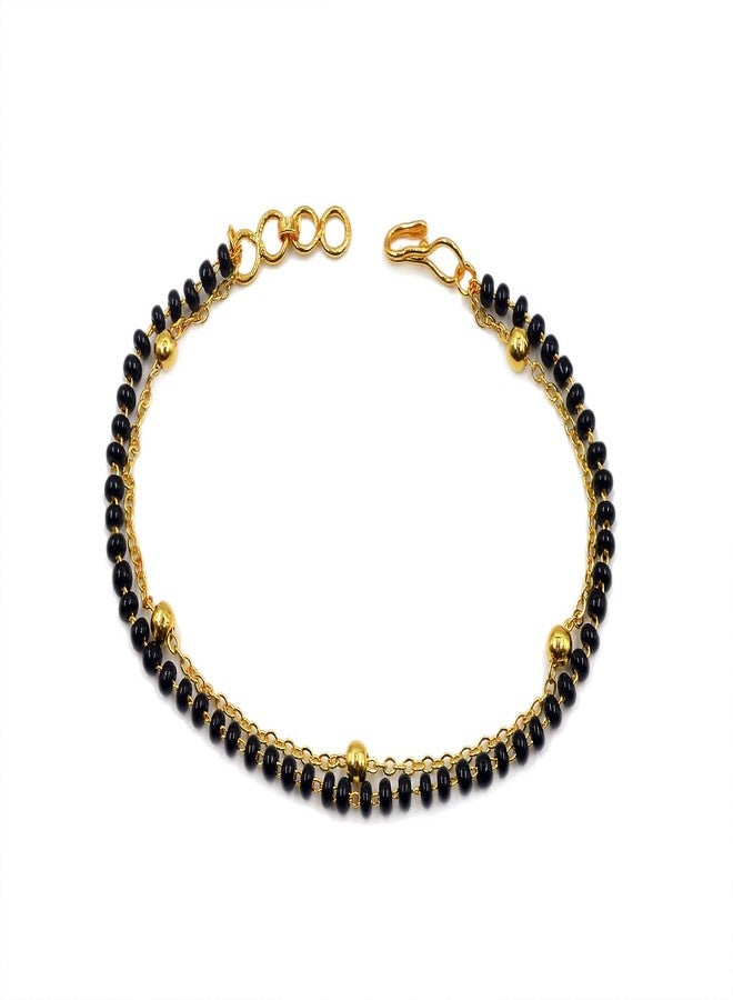 JHB Brass Bracelet for Women (Golden) - Image 2
