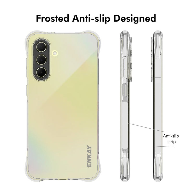 BURAQ Case Cover For Samsung Galaxy A36 5G ENKAY Hat-Prince Transparent TPU Shockproof Phone Case - Image 4