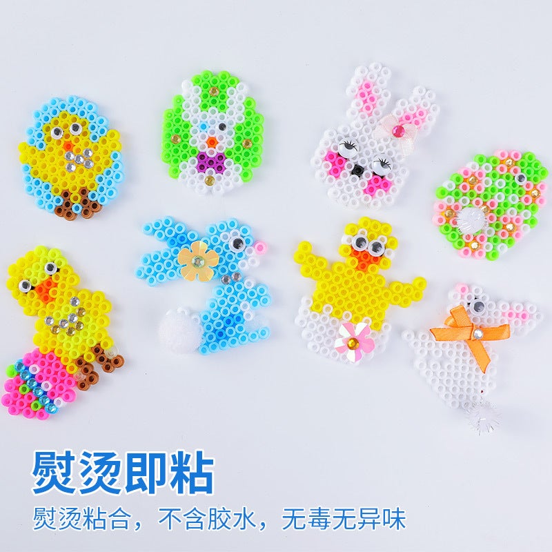 Children'S Handmade 5Mm Bean Puzzle Diy Toy Easter Fuse Beads Puzzle Puzzle Suit - Image 2