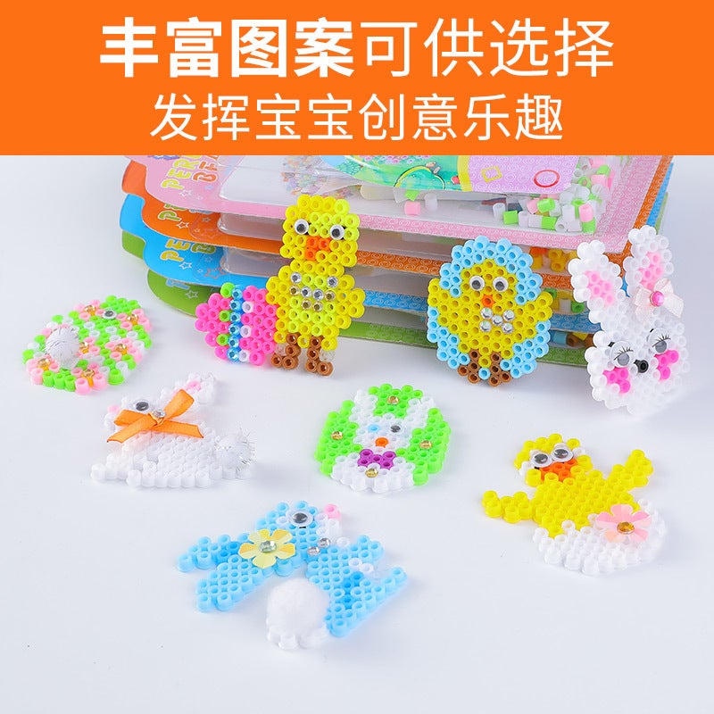Children'S Handmade 5Mm Bean Puzzle Diy Toy Easter Fuse Beads Puzzle Puzzle Suit - Image 3