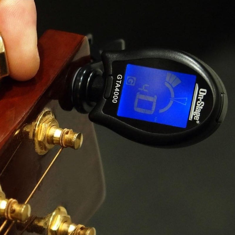 On-Stage GTA4000 Clip-On Chromatic Tuner with Multi-Instrument Modes