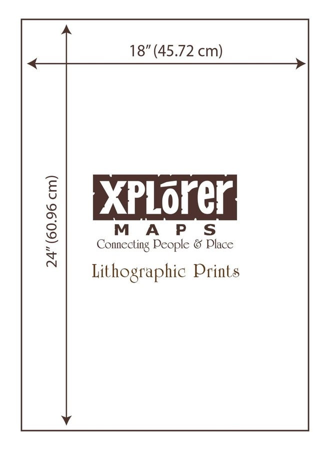 Xplorer Maps Alaska's Inside Passage Hand-Drawn Map - 24x18 Vintage-Style Lithographic Print - Made in USA - Image 5