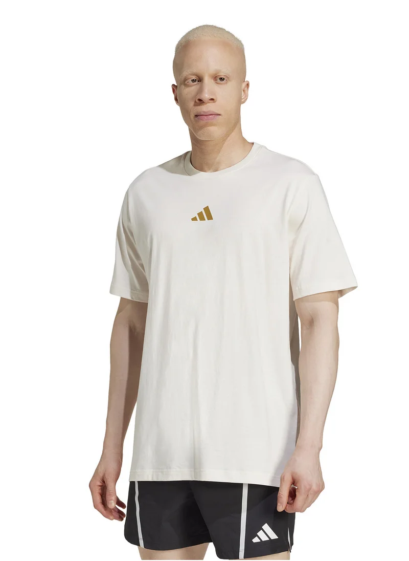 Adidas Yoga Body Mind Stretch Graphic T-Shirt