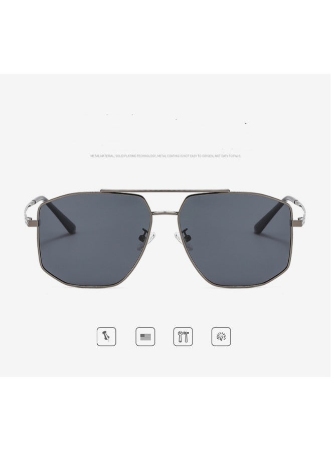 ZESITH HD Polarized Polygonal Sunglasses Full Frame, Casual Outdoor Cycling Driving - Image 2