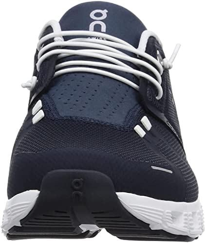 On Men's Cloud 5 Sneakers, Midnight/White, 8 - Image 2