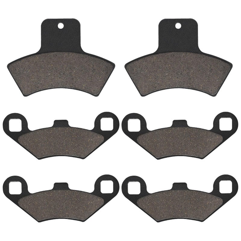 Front and Rear Brake Pad Replacement for Polaris Sportsman 335 400 500 4 x 4 RSE Scrambler 400 500 Magnum 500 Trail Blazer 250 400 Xpedition 325 425 Diesel 455