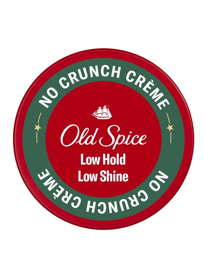 Old Spice - Old Spice No Crunch Crème, Hair Styling Crème for Men, Low Hold with Low Shine, 2.22 oz - Image 1