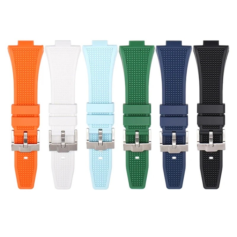 Bluejw Luxury Men Replacement Wrist Watchband Quick Release Silicone Rubber Watch Bands Straps for Tissot Prx Watch 1853 - Image 3