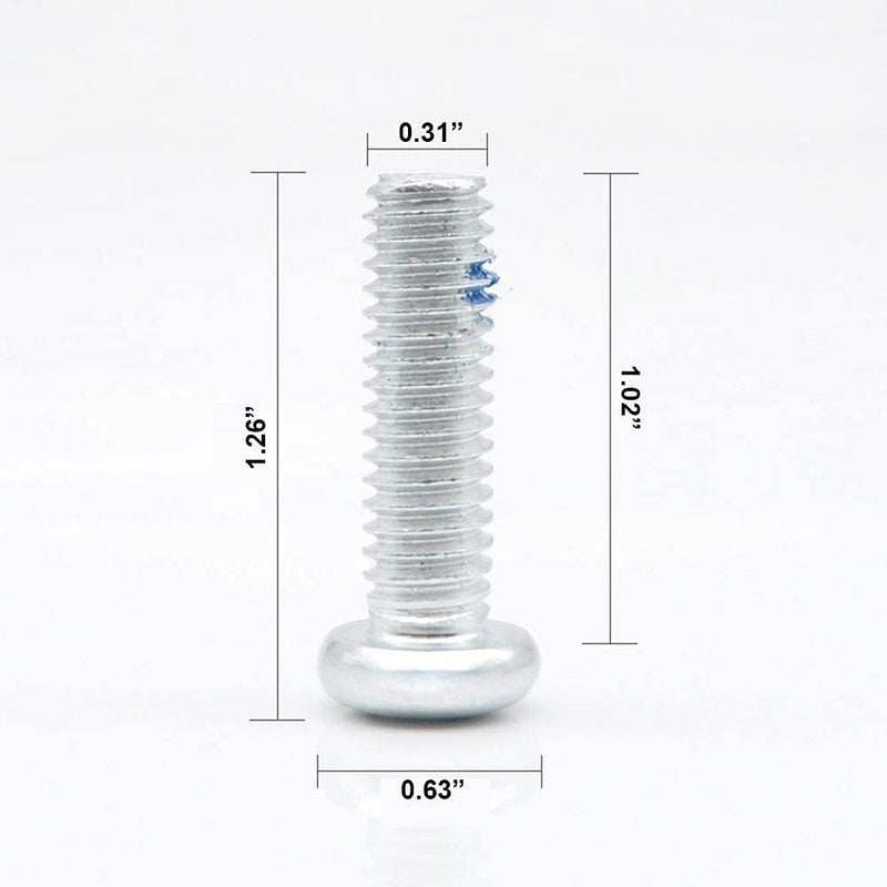 VNAKER PU Rubber Roller Skate Toe Stoppers 1 Pair with Screws - Image 5