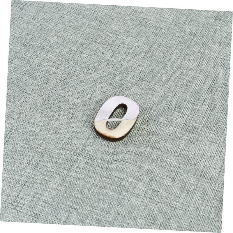 Double Sided Adhesive Wooden Number Signs 10 Pieces For Photography Decor - Image 5