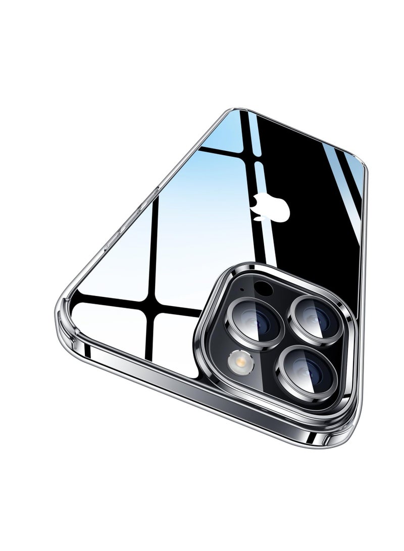 DUSALA For iPhone 14 Pro Max Case Crystal Clear, [Never Yellow Technology] [12FT Mil-Grade Protection] Transparent Slim Cover Women Men for iPhone 14 Pro Max  Phone Case 6.7 inch, Clear - Image 1