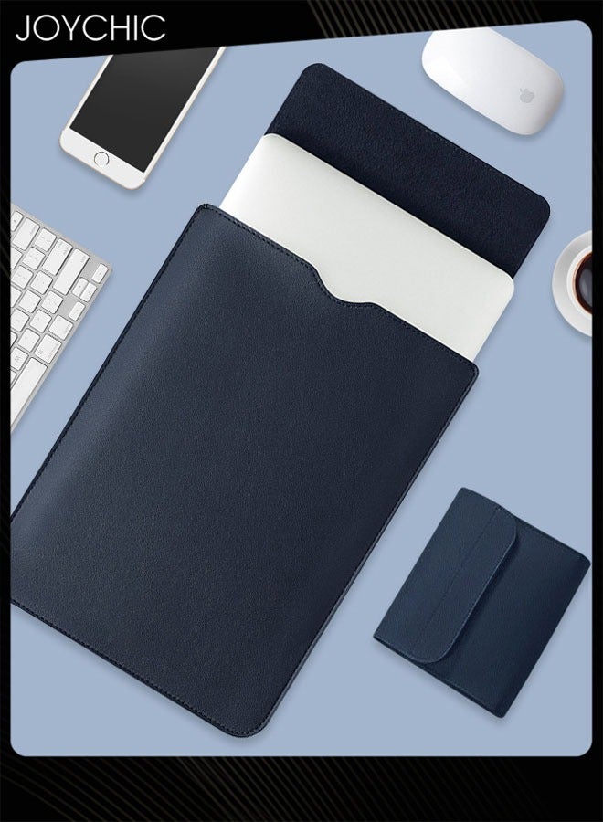 Joychic حقيبة تخزين آيباد حقائب لوحية متوافقة مع لابتوب 13 بوصة حقيبة لابتوب PU مقاومة للماء مع حقيبة ملحقات بحرية - Image 1