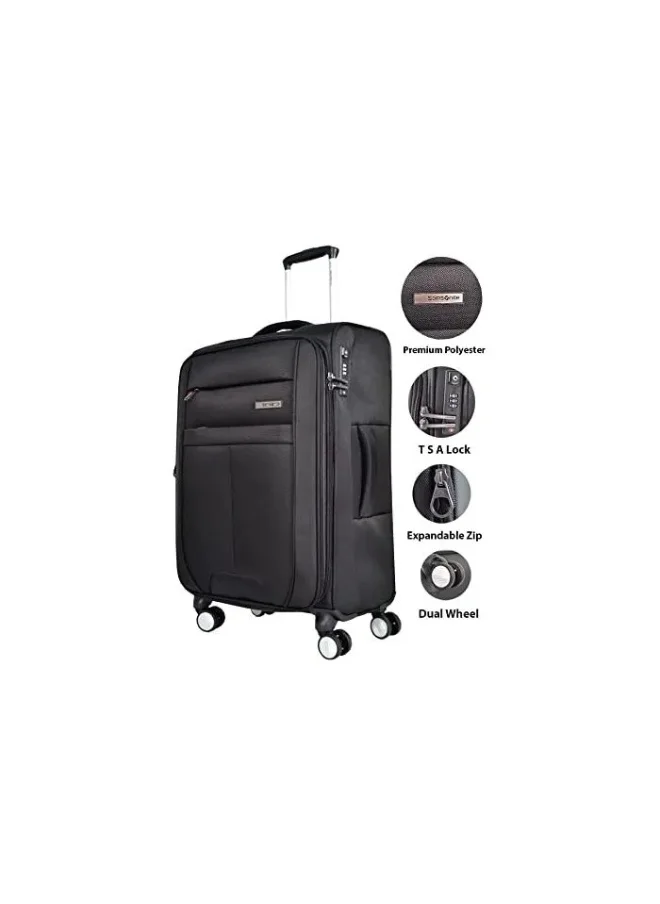 سامسونايت Samsonite Synch 79 cm - Black - 3 Years Global Warranty