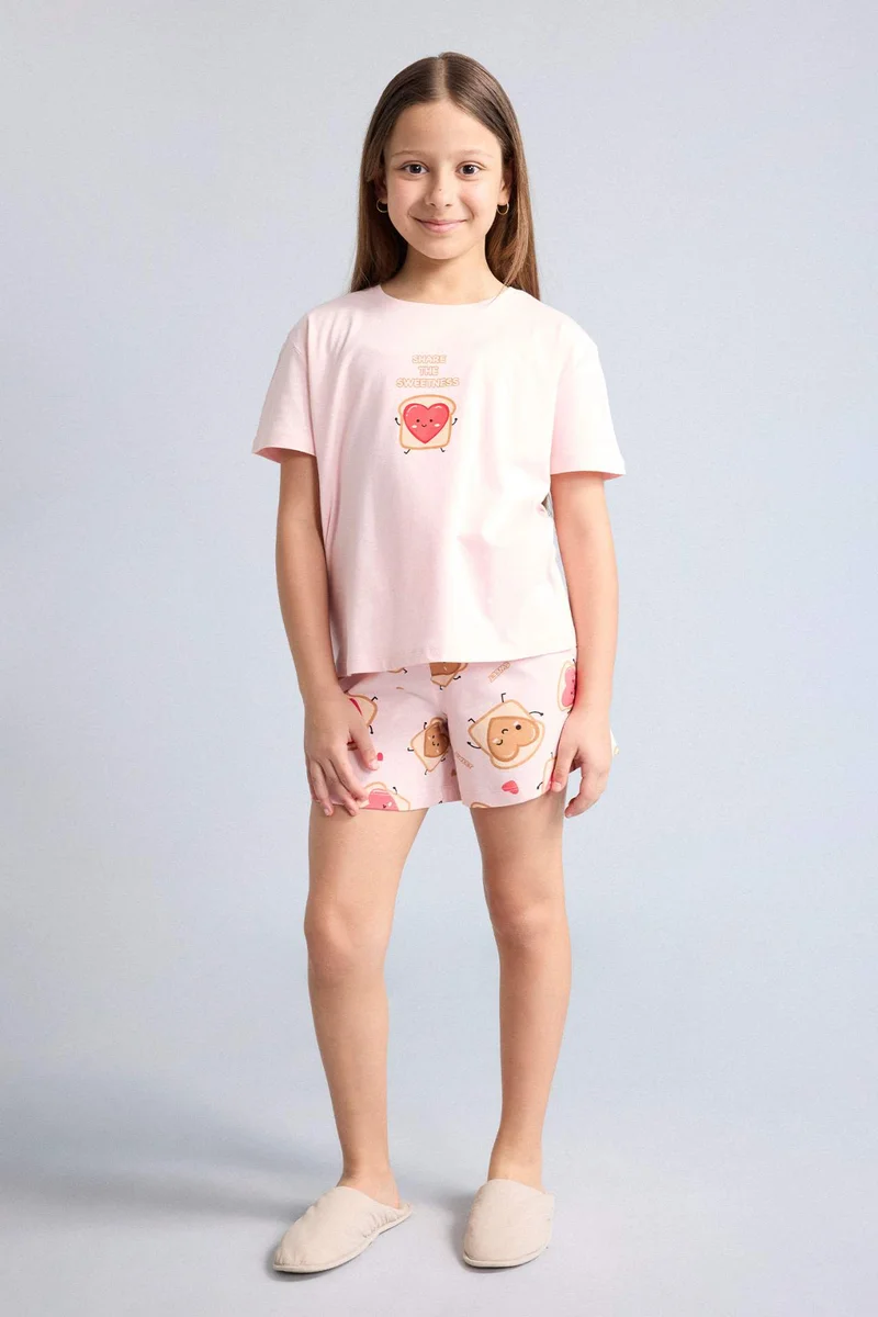 DeFacto 2 piece Regular Fit Knitted Pyjamas