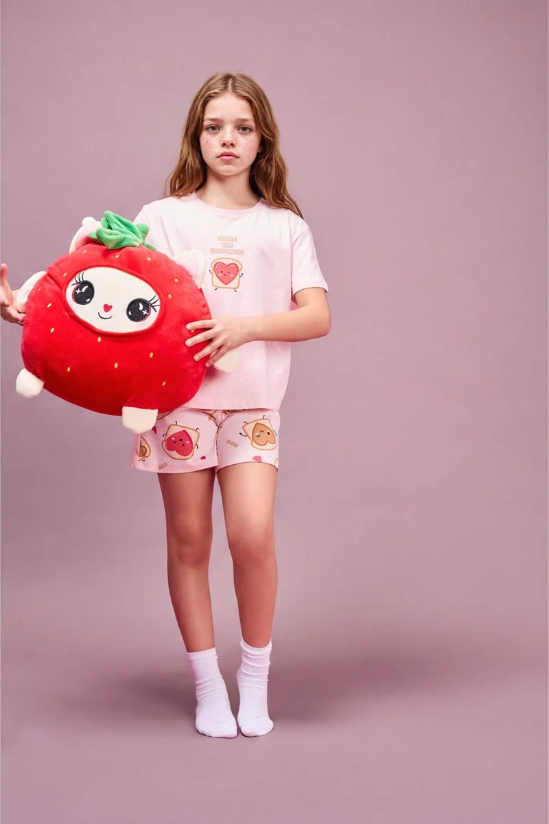 DeFacto 2 piece Regular Fit Knitted Pyjamas