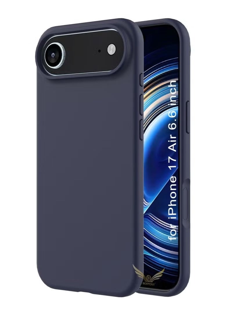 iPhone 17 Air Slim Jelly Silicone Case with Microfiber Lining Shockproof & Ultra Thin - Image 1