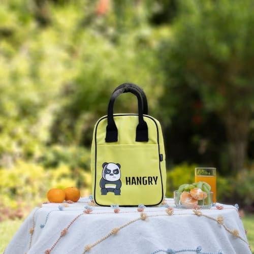 EcoRight Eco Right Cotton Lunch Bags For Office Women & Lunch Bag For Men, Insulated Lunch Bag For Kids, Office Lunch Bag With Bottle Holder, Carry Handle & Pocket, 10L, Yellow - Image 2