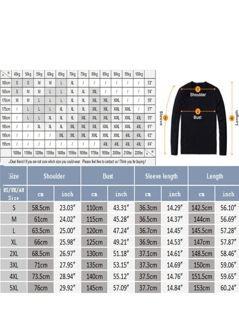 Muslim Men's Loose Abaya Button-Up Shirt - Image 2