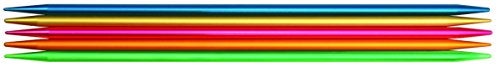 Addi Colibri Double Pointed Needles, Multi-Colour 15cm 5.5mm, Metal - Image 1