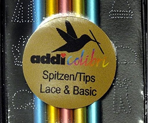 Addi Colibri Double Pointed Needles, Multi-Colour 15cm 5.5mm, Metal - Image 2