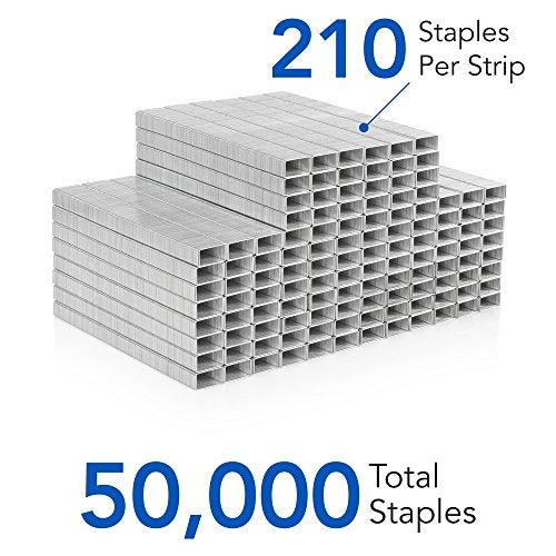 Swingline Staples, 10 Pack, Standard Staples for Desktop Staplers, 1/4" Length, 210/Strip, 5000/Box (35111) - Image 5