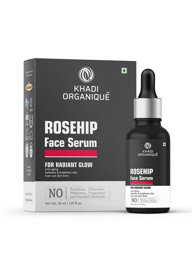 Organique Vitamin C & Rosehip Face Serum For Glowing Skin, Brightening Skin & Acne Prone Skin (Pack of 2) 60 ml - Image 5