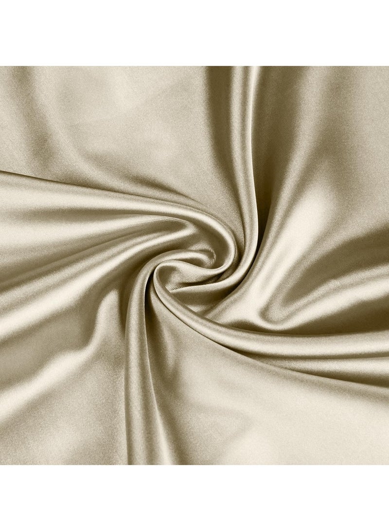 Silk Satin Pillowcase for Hair and Skin Care, Set of 2 Queen Size (51cm x 76cm), Soft Smooth Breathable Silk Pillow Covers, Luxurious Envelop Design  - Image 3