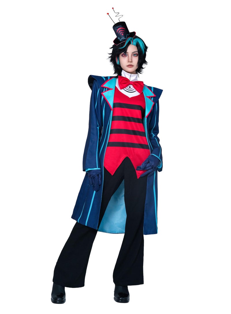 OSIAS Upgraded Hazbin Hotel Vox Cosplay Costumeï¼ˆXLï¼‰ - Image 1