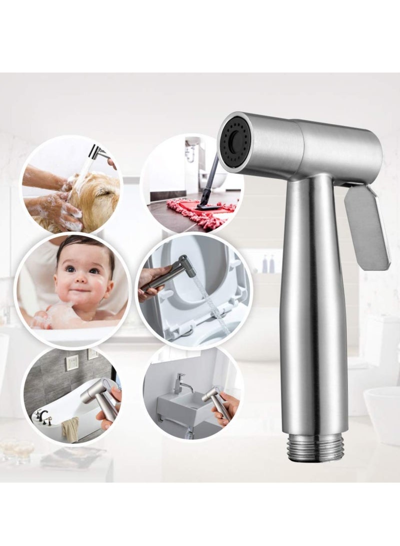 Cool Baby COOLBABY Toilet Sprayer Handheld Sprayer Bidet High Pressure Bathroom Handheld Sprayer Kit for Toilet Cleaning Pet Bathing and Feminine Hygiene - Image 5
