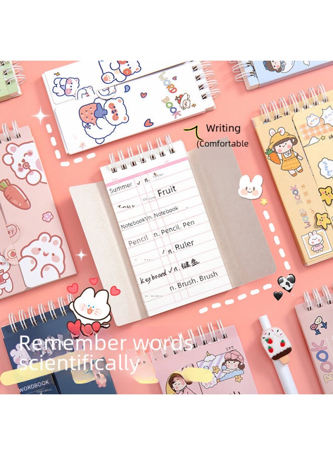 Autonomy English Vocabulary Book Portable English Coil Book Student Stationery Mini Portable Notepad Note Book - Image 2
