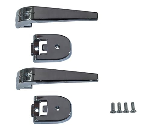 ousted Door Handle Compatible with Frigidaire EFR751 2 Pack - Image 1