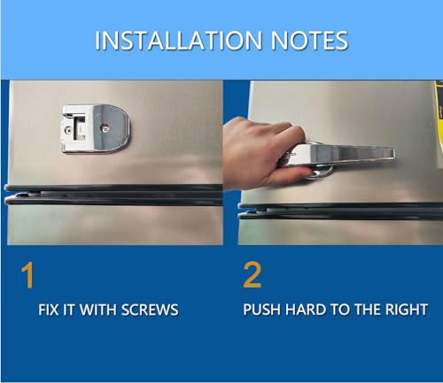 ousted Door Handle Compatible with Frigidaire EFR751 2 Pack - Image 3