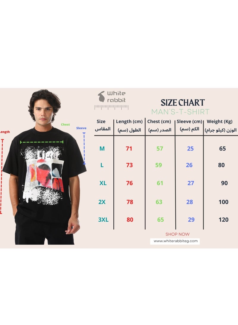 WHITE RABBIT Slip On Oversized Cotton T-Shirt  - Image 5
