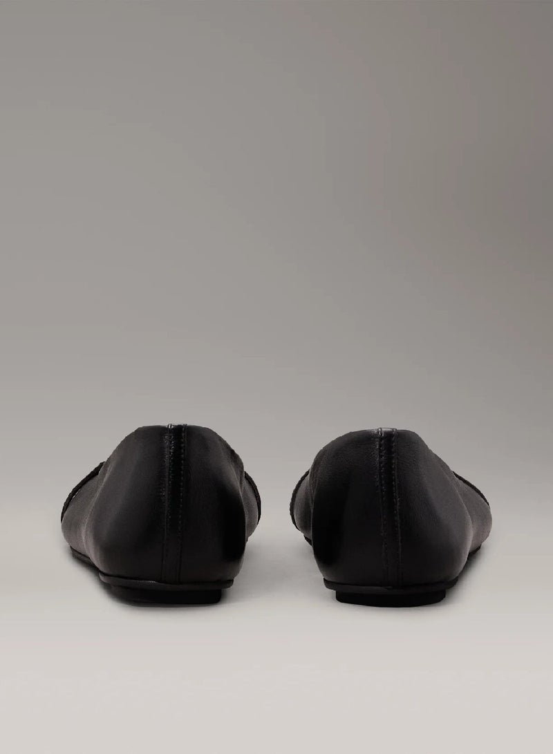 CALVIN KLEIN Leather Ballerinas - Image 4