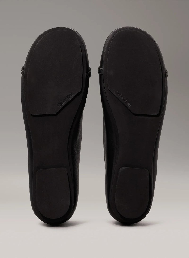 CALVIN KLEIN Leather Ballerinas - Image 5