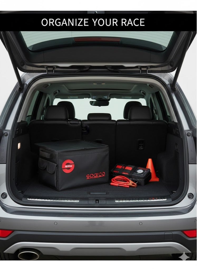Sparco Car Bag Organizer with Multi Pockets for Easy Storage - Image 1