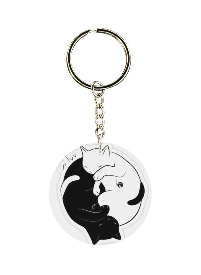 RKN Printed Single Sided Keychain