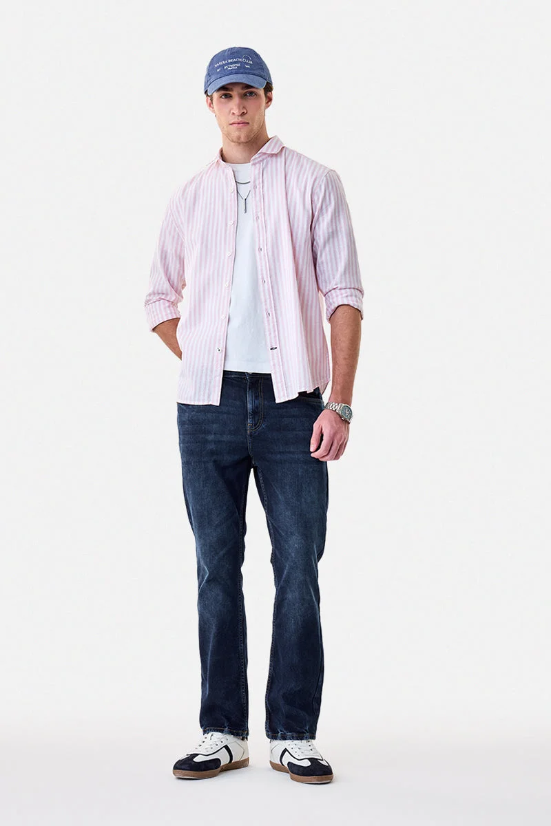 SNITCH Straight Fit Washed Jeans